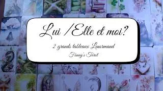 Miniature : 🌻Lui/ Elle et moi  2 grands tableaux LENORMAND