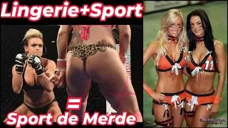 Miniature : La lingerie s' invite dans le Sport | Analyse et Critique sur ces Sports de Merde