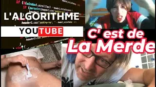 Miniature : YouTube : L'Envers du Décor des Chaînes Poubelles et de son Algorithme Défaillant  ( KARLAXY , etc )