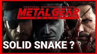 Miniature : LES DIFFÉRENTS SNAKE DE METAL GEAR SOLID❕