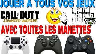 Miniature : Tuto : Jouer avec sa Manette (PS4-PS3 compris)a tous les jeux PC +test Rocket League