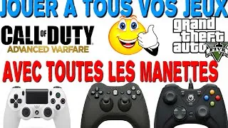Miniature : Tuto : Jouer avec sa Manette (PS4-PS3 compris)a tous les jeux PC+test Rocket League