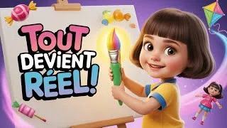 Miniature : Un pinceau magique, un cœur généreux – Une histoire touchante pour enfants