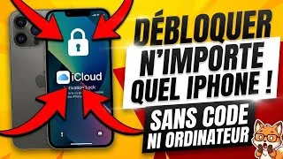 Miniature : Déverrouiller un iPhone sans code et supprimer le compte iCloud sans ordinateur.