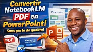 Miniature : 【Mise à jour】Comment convertir les slides NotebookLM (PDF) en PowerPoint modifiable