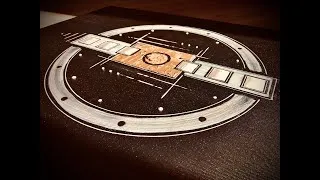 Miniature : DEMO STEP BY STEP ABSTRACT ART ACRYLIC PAINTING /GÉOMÉTRIC / FANYPER