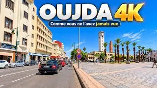 Miniature : Oujda Maroc 4K | Visite Immersive des Rues Modernes et places en moto
