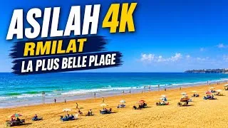Miniature : Rmilat Asilah 4K 🇲🇦 | La plus belle plage d’Asilah au Maroc