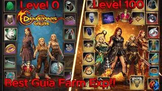 Miniature : Drakensang Online - Guía Definitiva para Nuevos Jugadores - Level 0-100 - Mejor Farm EXP.