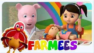 Miniature : Miss Polly Avait Une Poupée 👧🩺 | Farmees | Comptine Française pour Enfants