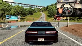 Miniature : Dodge Challenger SRT8 - NFS HEAT - Steering Wheel Gameplay