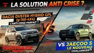 Miniature : Duster Hybrid GPL vs Jaecoo 5 : DEUX SOLUTIONS ANTI-CRISE ! [FASTBACK]