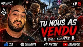 Miniature : Je ne pensais pas qu'il nous trahirait... 💔 | #ACBlackFlag #Gaming #Gameplay #Action #Émotion