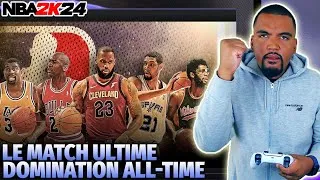 Miniature : LE MATCH ULTIME DE LA DOMINATION ALL-TIME: LE DEFI HALL OF FAME NBA2K24 MYTEAM