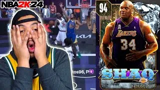 Miniature : REVIEW DE SHAQUILLE O'NEAL DIAMANT: UN PIVOT MONSTRUEUX ET… TROP RAPIDE SUR  NBA2K24 MYTEAM