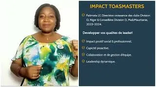 Miniature : Mon expérience toastmasters