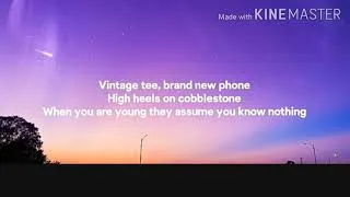 Miniature : Taylor Swift - Cardigan (Lyrics)