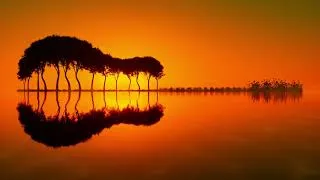 Miniature : Coucher de soleil sur Guitare Island fond d'écran animé PC Full HD et 4K !