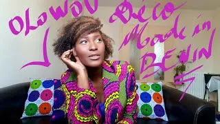 Miniature : D'un pays à un autre #2 - Nouvelle déco WAX "OLOWOU" BÉNIN.