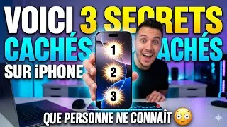 Miniature : Voici 3 Secrets cachés sur iPhone que personne ne connaît 😳