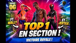 Miniature : ON ROULE SUR LE LOBBY ! Ft Wally & Jertax | Fortnite OG