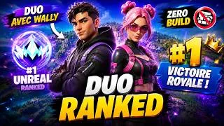 Miniature : DUO RANKED avec WALLY 😱 On détruit tout en Zero Build !
