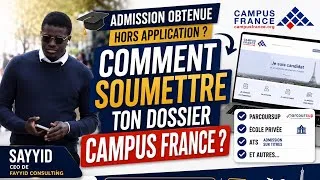 Miniature : Admission obtenue hors Campus France ? Voici comment soumettre ton dossier (Parcoursup, Privé, ATS…)