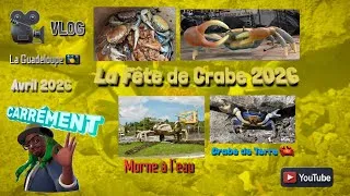 Miniature : 📽 VLOG | Guadeloupe 🇬🇵 | Lundi de Pâques | La Fête de Crabe 2026 🦀🍵 | Avril 2026 | 🟢😎 Fazer Bryan 