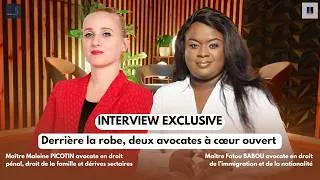 Miniature : Derrière la robe, deux avocates à cœur ouvert | Maître Maleine PICOTIN GUEYE & Maître Fatou BABOU