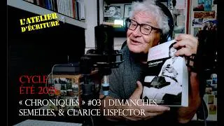 Miniature : #chroniques #03 | dimanches, semelles, gros plan et Clarice Lispector