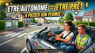 Miniature : DEVIENS AUTONOME = DEVIENS PRÊT POUR PASSER TON PERMIS ! PARTIE 1