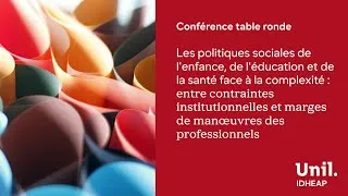 Miniature : Les politiques sociales de l'enfance, de l'éducation et de la santé face à la complexité