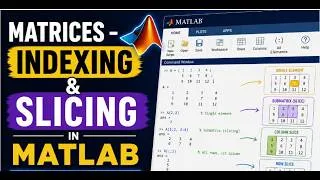Miniature : MATLAB TUTORIAL #7 | Matrices - Indexing & Slicing | Matlab for Beginners