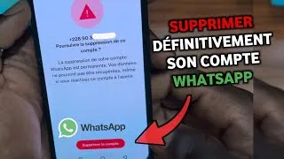 Miniature : Comment Supprimer Son Compte WhatsApp 2026