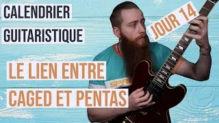 Miniature : Faire le lien entre le CAGED et les gammes pentatoniques