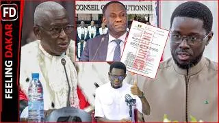 Miniature : Urgent- le conseil constitutionnel répond à Diomaye: Daouda Djigal lache une b0mbe "Décision  bi moy