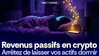 Miniature : Faire travailler ses cryptos : staking, minage et DeFi expliqués simplement