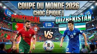 Miniature : 2eme journée CDM - Ouzbékistan vs RDC - Doublé de Ronaldo