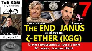 Miniature : La Fin du modèle cosmologique Janus le début de ζ-Ether (Theory Of Everything KGG).