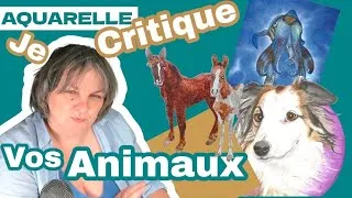 Miniature : Je critique vos aquarelles d'animaux