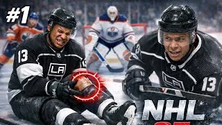 Miniature : Mbappé blessé dès le premier match ?! | Carrière NHL 25 #1