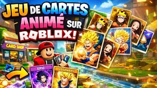 Miniature : Premiere vidéo sur Roblox (collection de carte d'anime)