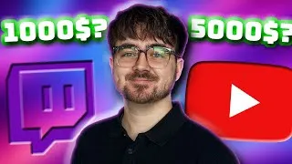Miniature : Combien j’ai VRAIMENT gagné sur YouTube et Twitch en 2025?💰