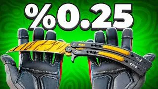 Miniature : J'essaye d'obtenir le COUTEAU PAPILLON Tigertooth (Case Opening)