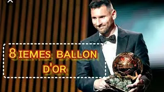 Miniature : [Ballon D'or 2023] lionnel messi remporte son 8iemes ballon d'or💥🎉🎆