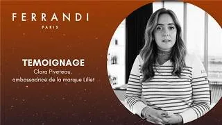 Miniature : Certificat FERRANDI Paris​ Ambassadeur de Marque : Clara Piveteau, Ambassadrice de la marque Lillet