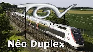 Miniature : À bord du TGV Néo-Duplex sur la LGV Rhin-Rhône
