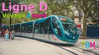 Miniature : TBM Tramway ligne D : Voyage intégral Bordeaux Carle Vernet ➡️ Eysines Cantinolle 