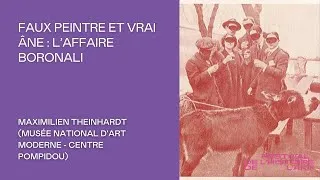 Miniature : Faux peintre et vrai âne : l’affaire Boronali