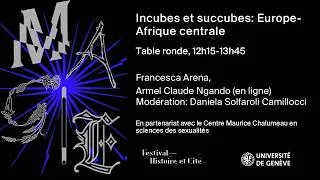 Miniature : Incubes et succubes: Europe-Afrique centrale